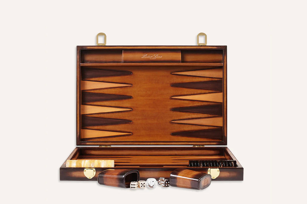 Hector Saxe 19" Shagreen Painted / Brown