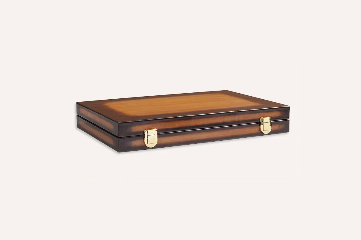 Hector Saxe 19" Shagreen Painted / Brown