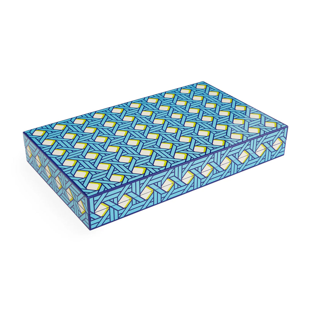 Jonathan Adler Basketweave Backgammon Board