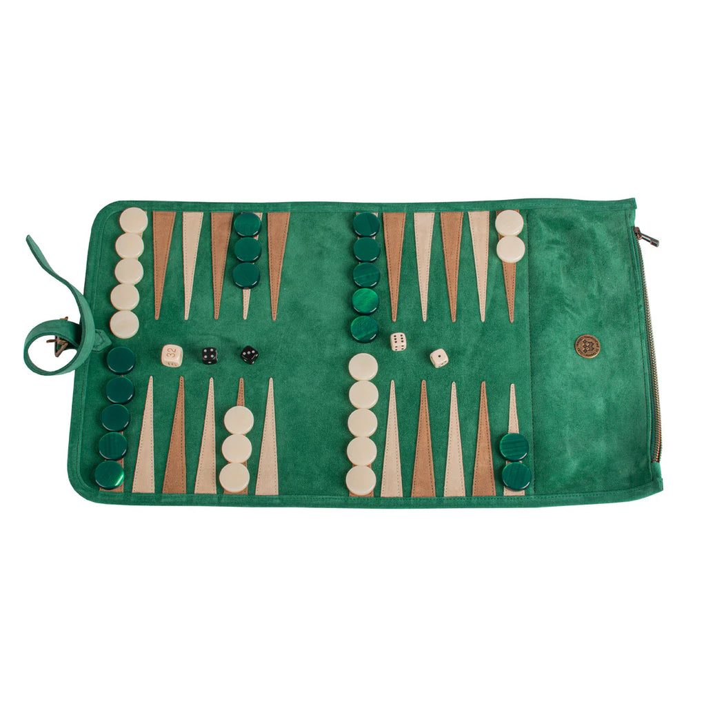 Manopoulos Suede Roll Green