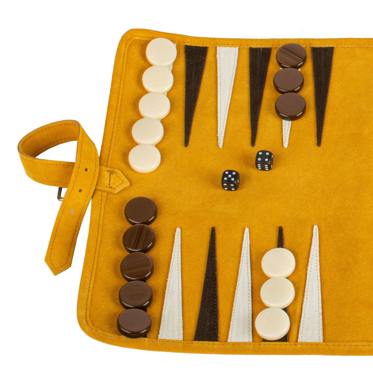 Manopoulos Suede Roll Yellow